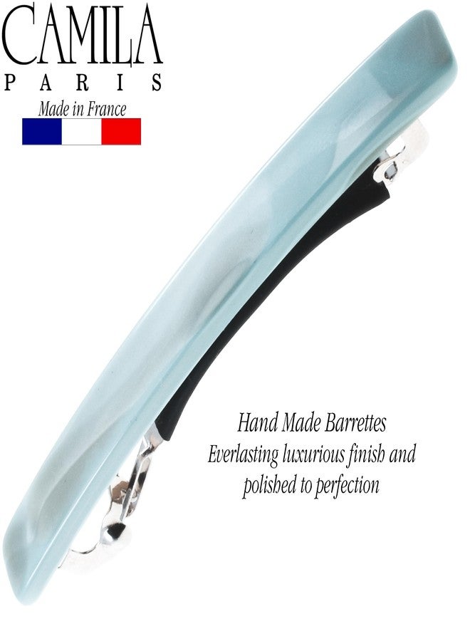 Camila Paris CP3877 French Hair Barrettes Clips for Women Handmade Small Girls Side Slide-in Barrette Clip, Hair Accessories for Women. Strong Hold No Slip Grip Fashion Durable Styling, Made in France - Image 5